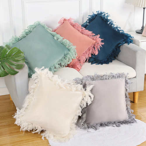 Simple Ins Style Modern European Style Decorative Feather So