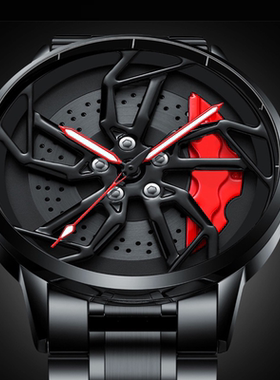 2023 Original 3D Real Wheel Watches Waterproof Rotate Watche