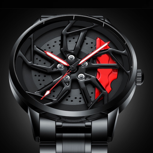 2023 Original 3D Real Wheel Watches Waterproof Rotate Watche