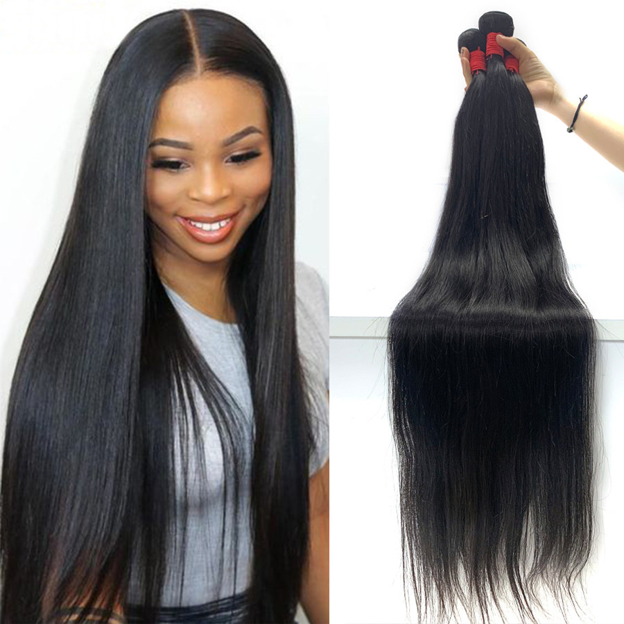 10-30 inch great straight human hair bundles sale brazillian