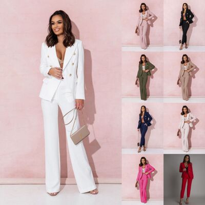 Hot Selling Women's Business Suit Double-breasted Suit Busin