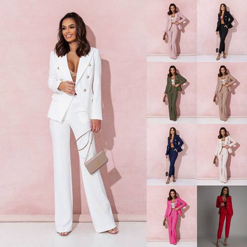 Hot Selling Women's Business Suit Double-breasted Suit Busin