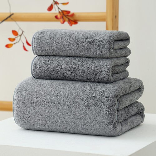 Spot Thickened ral Fleece Towel Bath Towel Adult Men And Wom