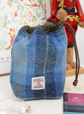 Harris tweed粗花呢镜头小痰盂相机包单反镜头保护套内胆包镜头包