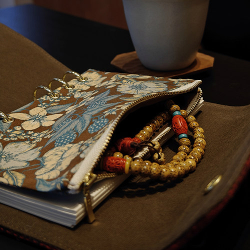 A5分隔收纳袋liberty功课手串袋