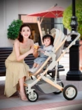 Кресло, детская коляска с сидением, «три в одном», можно сидеть и лежать, амортизация