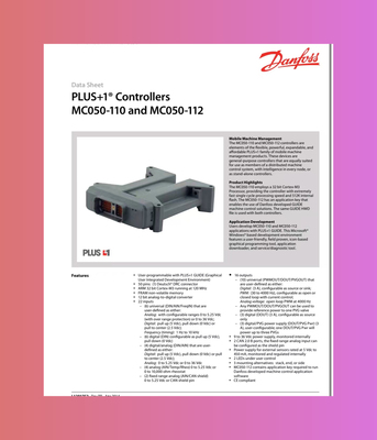 Danfoss Controllers 11130954 MC050-110(不含程序)