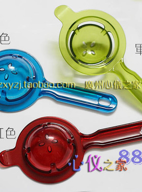 欧洲原单彩色ps塑料蛋黄清分离器烘焙小工具蛋清过滤器EggBeater