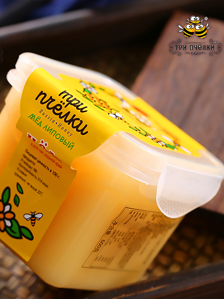 特里普乔卡俄罗斯黑锋椴树蜜原装