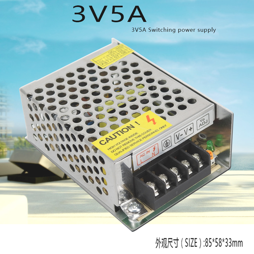开关电源 3V5A变压器 220V转3V15W LED模型模组电源 S-15-3