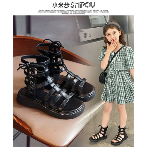 Сандалии, летние мягкие туфли, обувь для принцессы, 2022, мягкая подошва, подходит для подростков