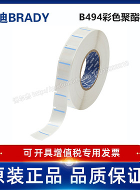 THT-179-494-BL/25.4x25.4mm定制代打印贝迪BRADY彩色标签i5100