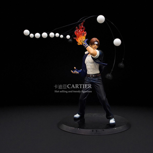 拳皇98 KOF八神庵手办游戏周边草薙京再版模型特瑞关节可动摆件