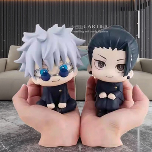 lookup咒术回战五条悟手办Q版模型动漫周边摆件公仔送男生日礼物