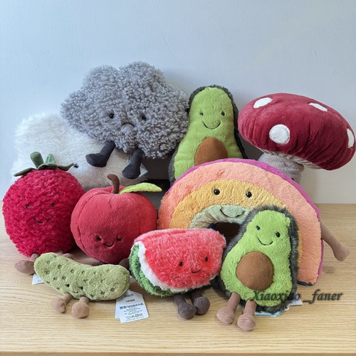 jellycat趣味水果蔬菜毛绒玩具