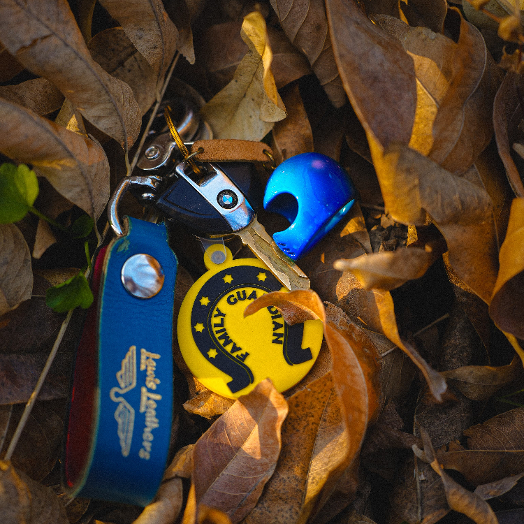 33oz PapaRanch复古美式硅胶钥匙扣挂件配饰老派玩味小物