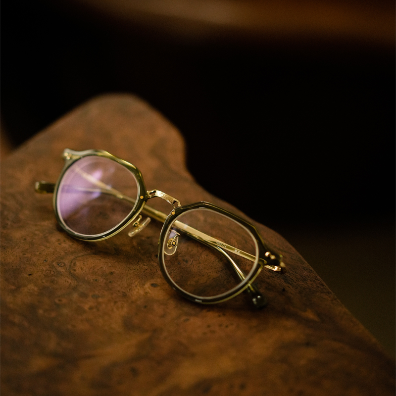 LOOKINSIDE全框钛复古镜架