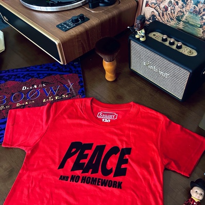 33oz SAILOR JOHNNY 美式复古童装卡通菲利猫印花T恤夏季圆领短袖