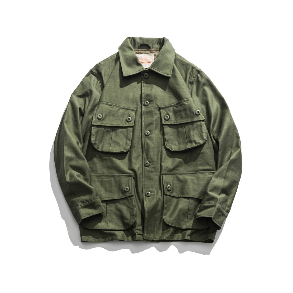 33oz ACE浮生美菌二战US AIRBORNE M42伞兵服 JUMPSUIT JACKET