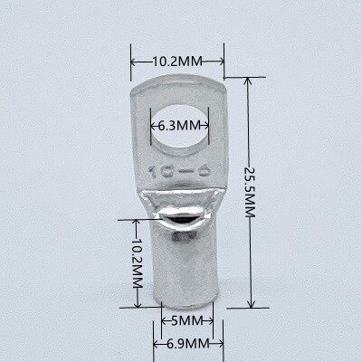 SC10-6 国标 200只/包 SC窥口铜接线端子/DTGA/铜鼻子/铜接头