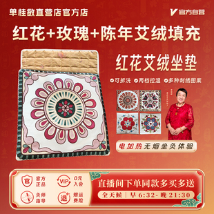 电加热艾绒坐垫艾灸垫办公室女久坐艾草暖宫臀部冬季 坐垫随身家用