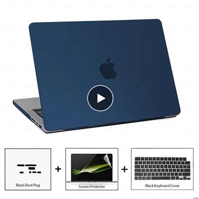 Laptop Case for MacBook Pro 14 2024 A3112 Ultra-thin Case & Dust plug & Screen film & Keyboard Cover