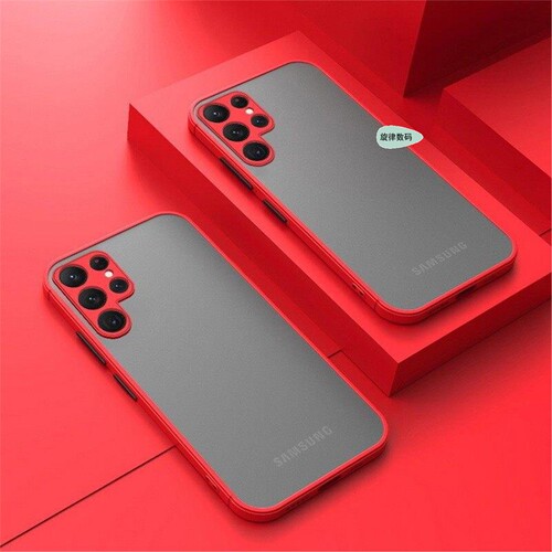 适用三星s22手机壳Samsung s24ultra case s24 plus Cover s20 s21 s23A14 A54磨砂硬s23FE galaxy a34手机壳
