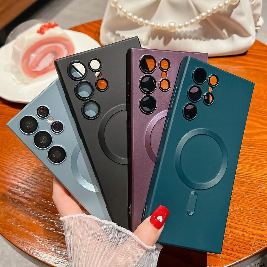 适用Samsung Note10pro Note20 Ultra S20+ S21fe S22 Plus S23fe S23 Ultra S24plus S25ultra Magsafe Case