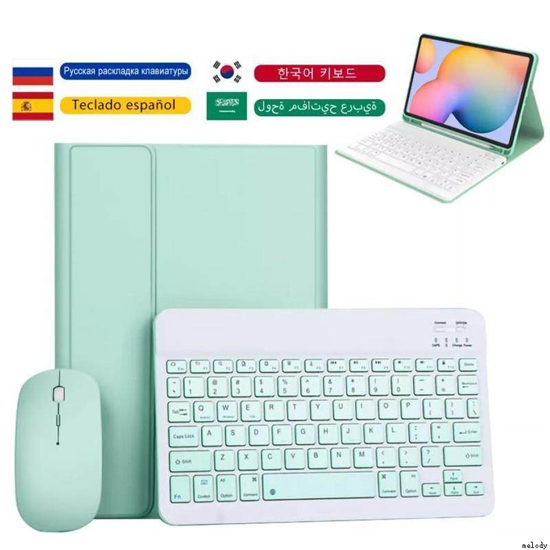 适用Samsung Tab A8 S6 Lite A7 A9+ S7FE S8 Plus S9fe+ S9+ S9 Ultra Keyboard Case Cover键盘皮套