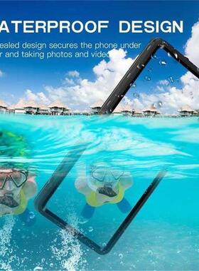 IP68 Diving WaterProof Cover适用三星Samsung Note20 S21+ S22 Plus S23+ S23 Ultra Dustproof Case防水壳