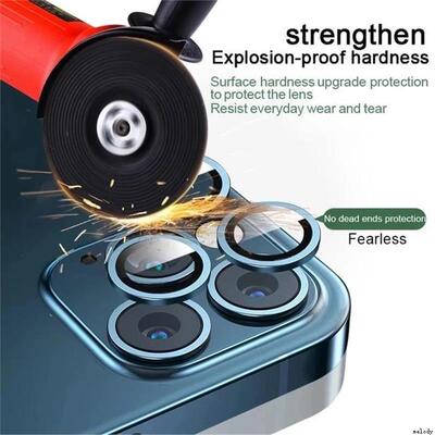 适用于iPhone 11 12 13 14 Plus Camera Lens Protector苹果iPhone 14 15 16 Pro Max Lens Glass镜头膜贴膜