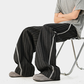 A410 条纹面料420g 成分88%聚酯纤维8%棉4%氨纶 K5553 P70限价109