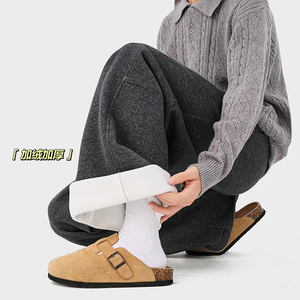 A410-K8733JR-P65限价99-成分65%棉35%聚酯纤维-360g卫裤磨毛面料图片
