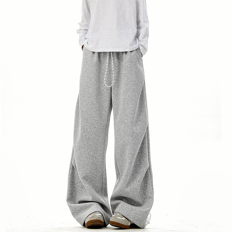 A410-K8635-P65限价99-成分：61%棉39%聚酯纤维-320g卫裤面料，男装休闲裤，电商A410