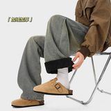 A410-K8195JR-P70限价109-休闲加绒水洗牛仔裤-400g左右牛仔面料，男装牛仔裤，电商A410