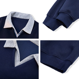 A410-WT34719-特批55限价109-美式复古假两件卫衣-400G华棉，男装卫衣，电商A410