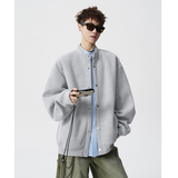 A410-WT34759-P110限价169-美式格纹假两件开衫卫衣-400G华棉，男装卫衣，电商A410