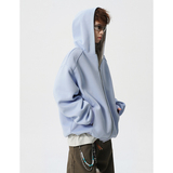 A410-WT34758-P95限价149-美式拼接条纹连帽卫衣-400G华棉，男装卫衣，电商A410