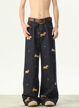 A410-K8115-P68 限价98-休闲百搭牛仔裤