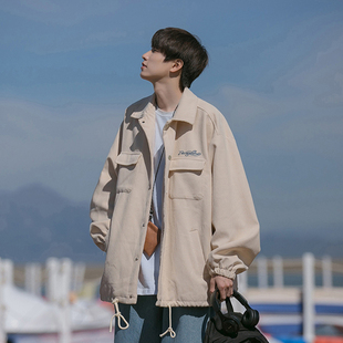 限价118 夹克P95 刺绣翻领外套男日系Cityboy工装 WT3713