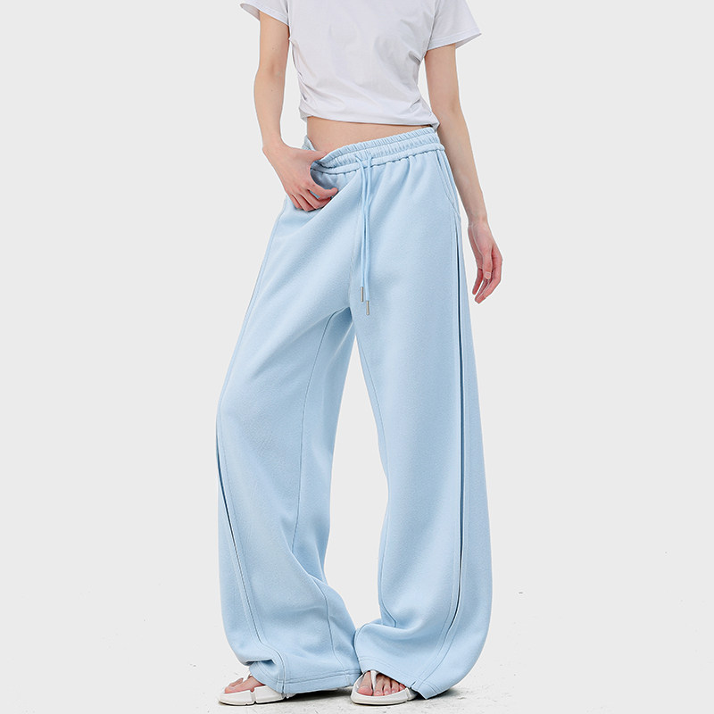 A410-K65003-P55限价99成分：65%棉35%聚酯纤维-320g磨毛卫裤面料，男装休闲裤，电商A410