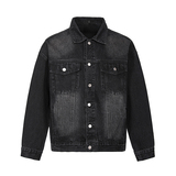 A410-WT93324-P85限价139-美式高级感牛仔外套-7x7牛仔面料420G，男装工装外套，电商A410