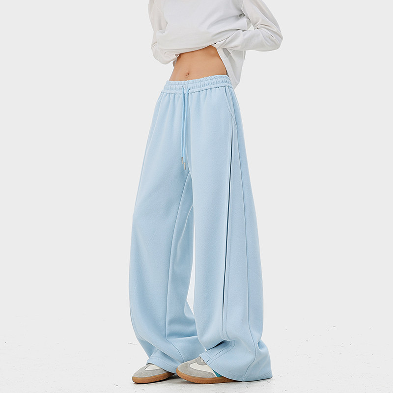 A410-K65003-P55限价99成分：65%棉35%聚酯纤维-320g磨毛卫裤面料，男装休闲裤，电商A410