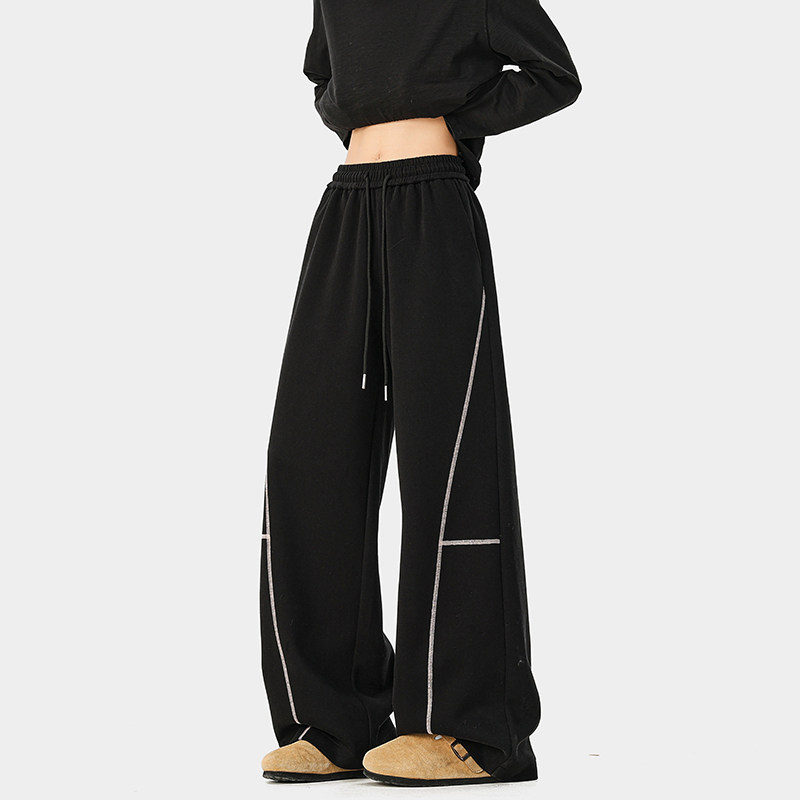 A410-K7947-特批50限价99成分65%棉35%聚酯纤维-320g磨毛卫裤面料，男装休闲裤，电商A410