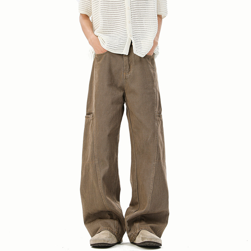 A410-K6323-P55限价89-流行水洗复古牛仔裤-牛仔面料280g左右，男装牛仔裤，电商A410