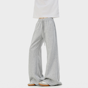 A410-K5635-特批45限价89成分65%棉35%聚酯纤维-320g磨毛卫裤面料，男装休闲裤，电商A410