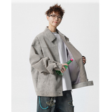 A410-WT93306-P105限价159-美式雾面扎染皮夹克-雾面皮410G，男装夹克，电商A410