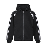 A410-WT93319-P90限价139美式撞色条纹休闲外套-华棉复合仿棉420G，男装夹克，电商A410