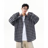 A410-CS37314-P55限价79-成分：80%涤17%人棉3%氨纶-涤弹格子130g，男装衬衫，电商A410