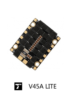 T-HOBBY V45A LITE 4IN1 穿越机电调 3-6S 宽压 45A 持续输出